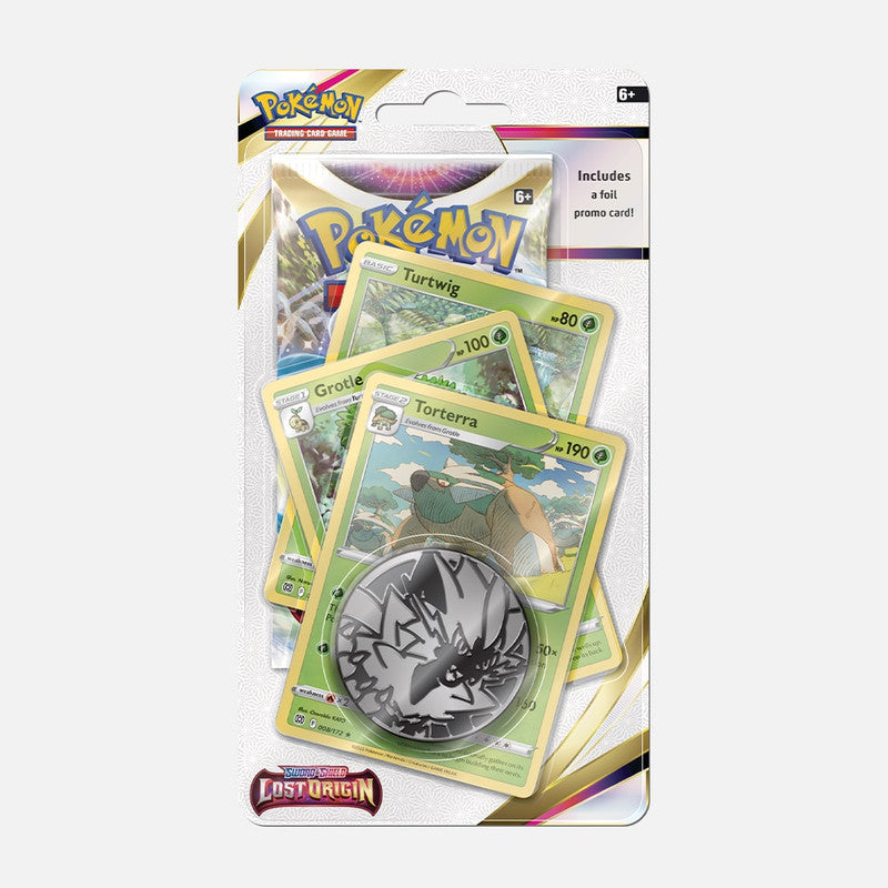 Pokemon TCG: Sword and Shield - Lost Origin Premium Checklane Blister [Torterra]