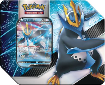 Pokemon TCG: V Strikers Empoleon V Collector&amp;#x27;s Tin