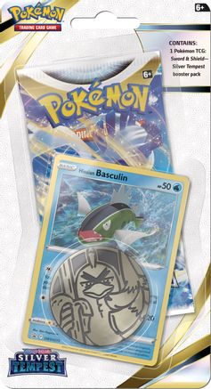 Pokemon TCG: Sword and Shield - Silver Tempest Blister (Basculin)