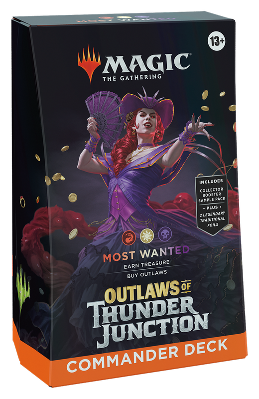 Magic the Gathering: Outlaws of Thunder Junction Commander Deck (Most Wanted)