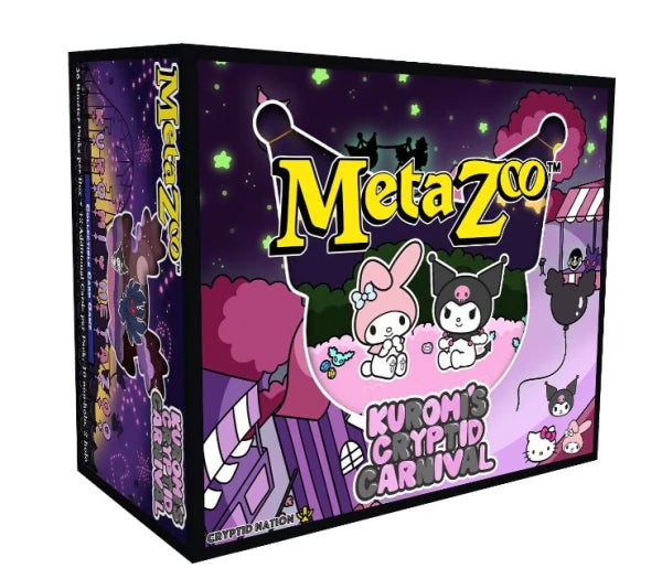 MetaZoo x Hello Kitty Trading Card Game Kuromi&amp;#x27;s Cryptid Carnival Booster Box