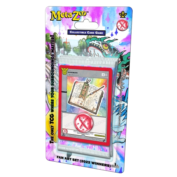 MetaZoo Trading Card Game: 2023 Fan Art Series Set Blister Pack