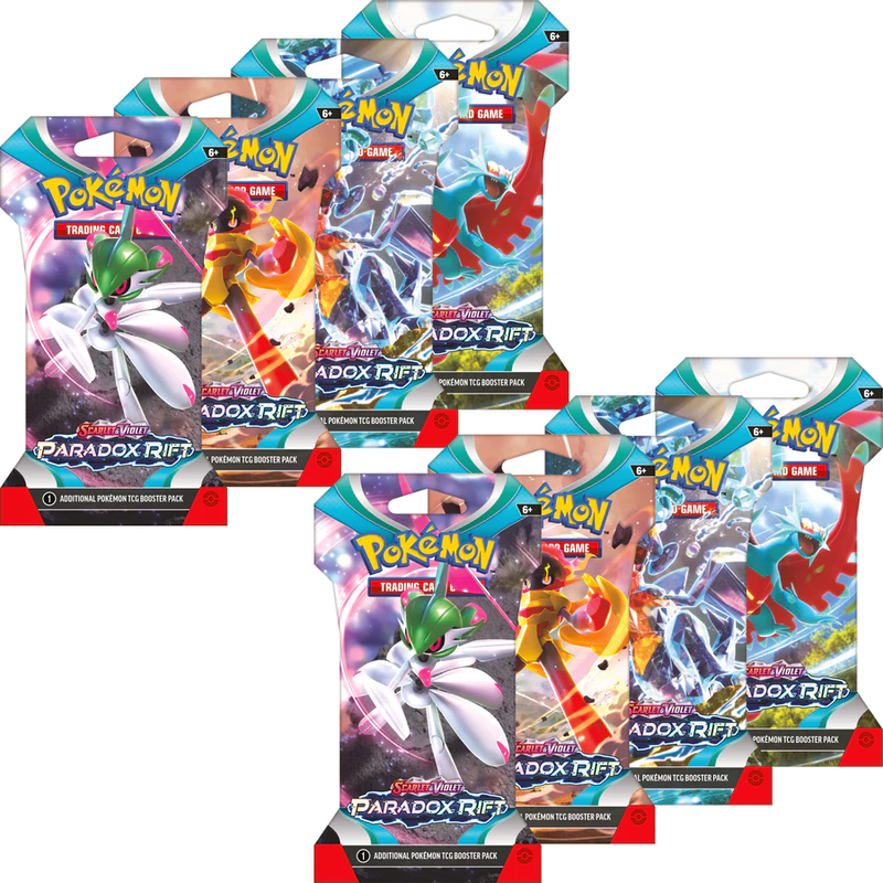 Pokemon Scarlet and Violet: Paradox Rift Sleeved Booster Pack (8 Count)