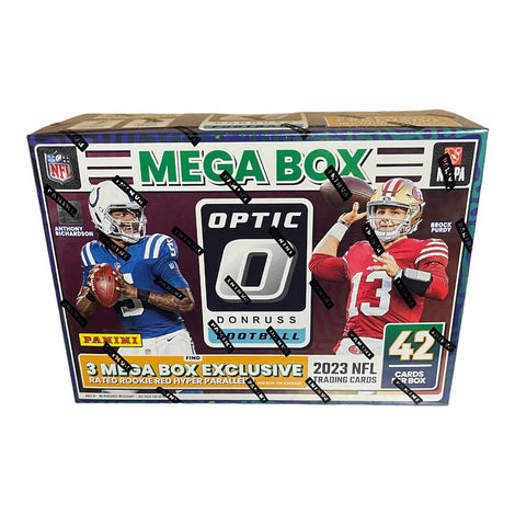 2023 Panini Donruss Optic Football Hobby Mega Box (Red Hyper Parallels)