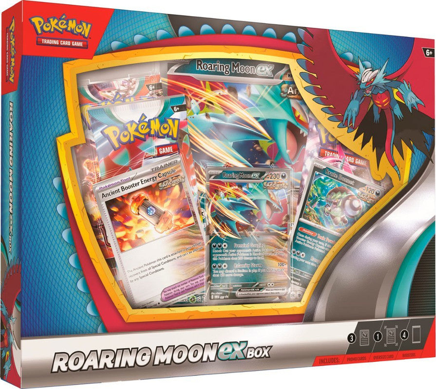 Pokemon TCG: Roaring Moon ex Box