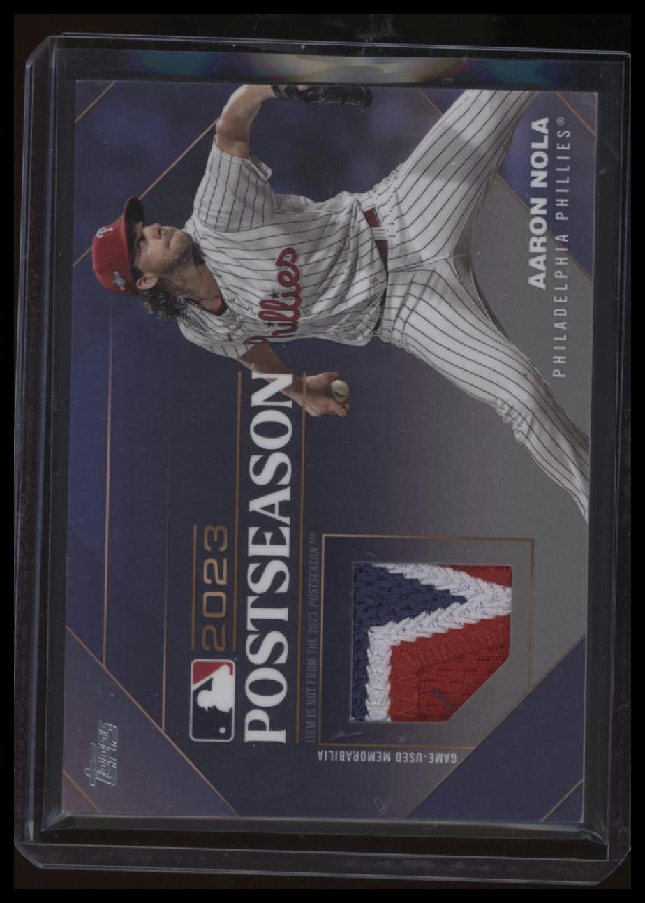 2023 Topps Aaron Nola Postseason Performance Relics #1/1