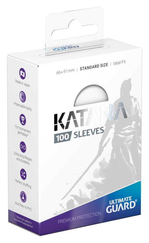 Ultimate Guard Katana Sleeves (White)