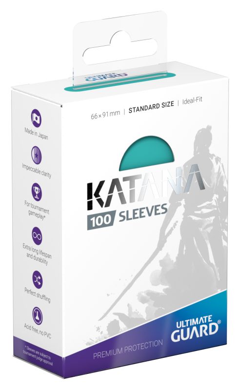 Ultimate Guard Katana Sleeves (Turquoise)