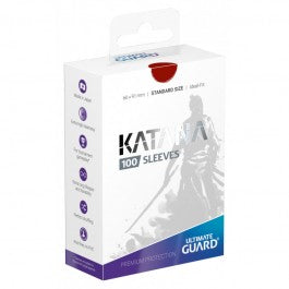 Ultimate Guard Sleeves Katana Red