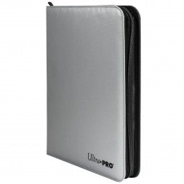 Ultra Pro: Zippered PRO Binder 9 Pocket Silver