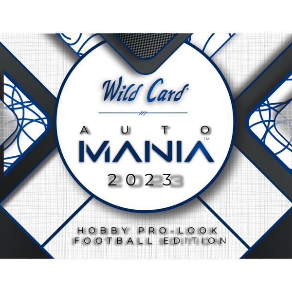 2023 Wild Card Auto Mania Pro-Look Football Edition Box