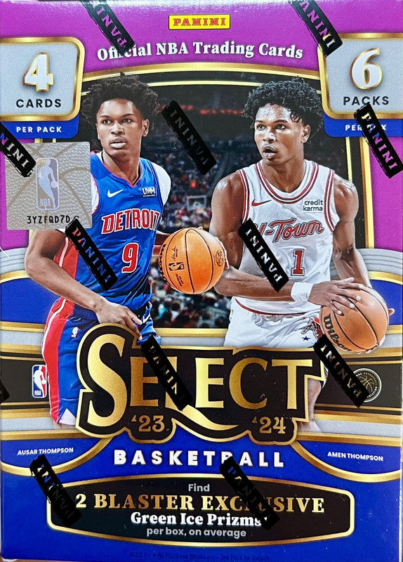 2023/24 Panini Select Basketball Hobby Blaster Box