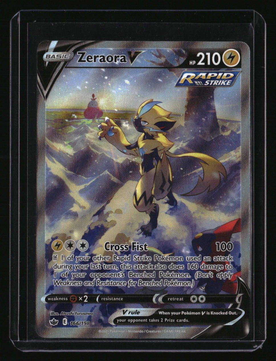 SWSH06: Chilling Reign Zeraora V (Alternate Full Art)