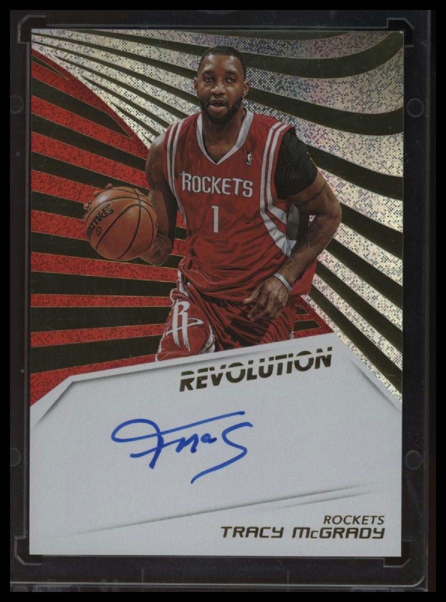 2018-19 Panini Revolution Tracy McGrady Autographs