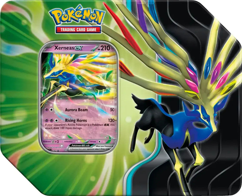 Pokemon TCG: Azure Legends Tin (Xerneas) (PRE-ORDER)