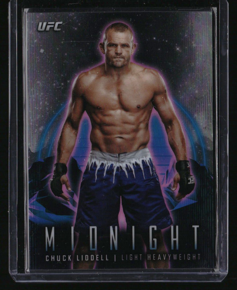 2024 Topps Midnight UFC #25 Chuck Liddell