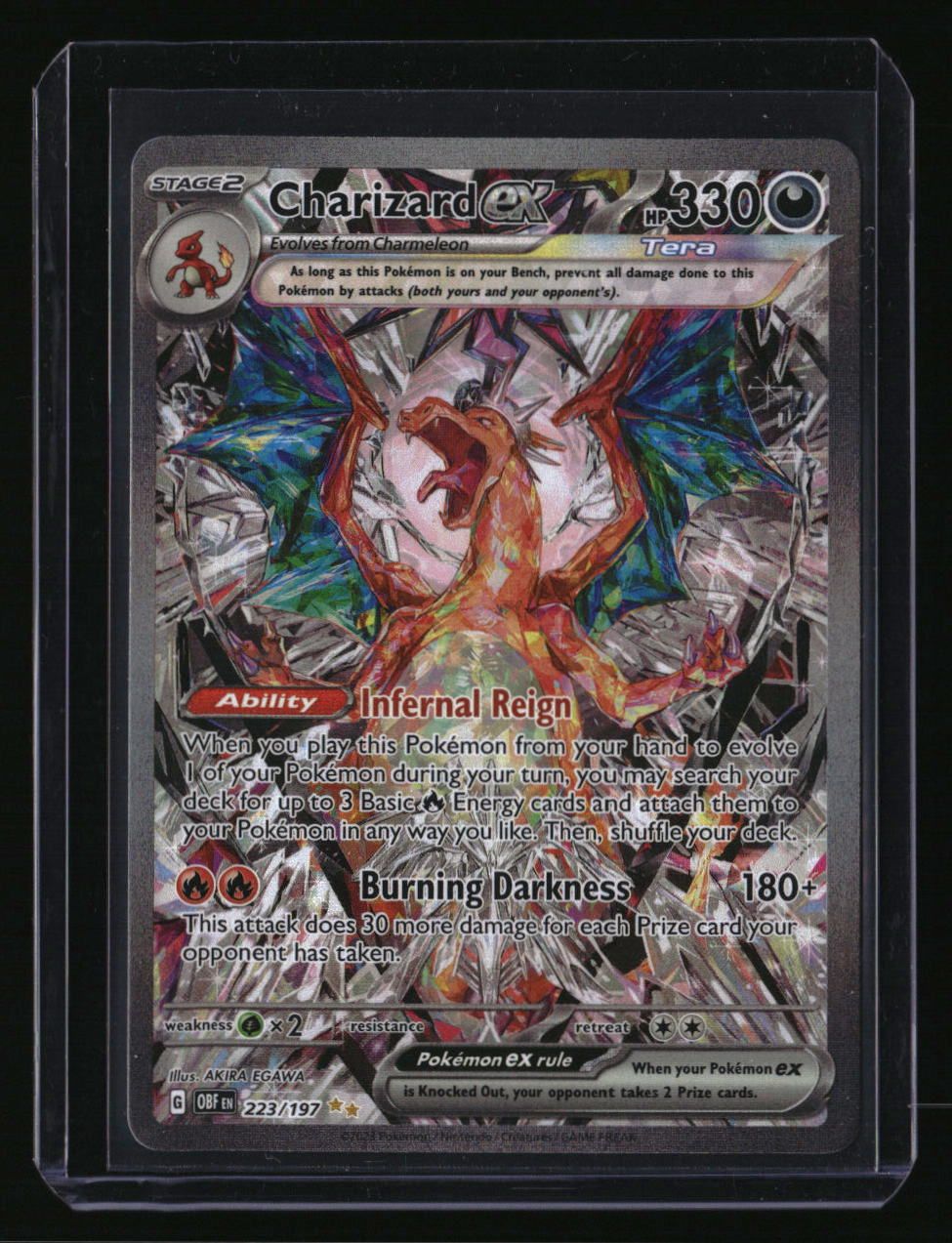 SV03: Obsidian Flames Charizard ex NM 10001956