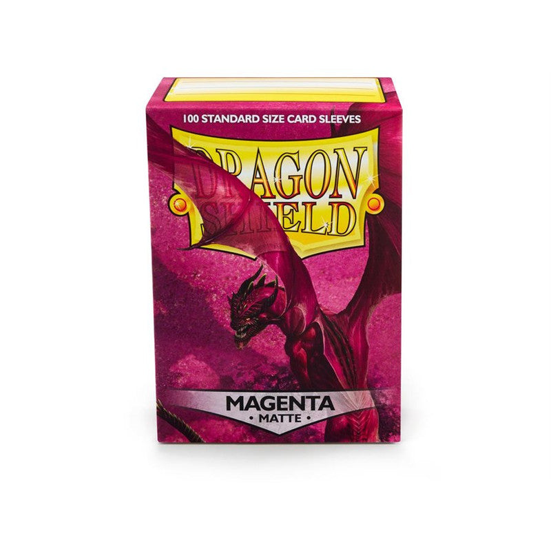 Dragon Shield Sleeves: Standard Matte - Magenta