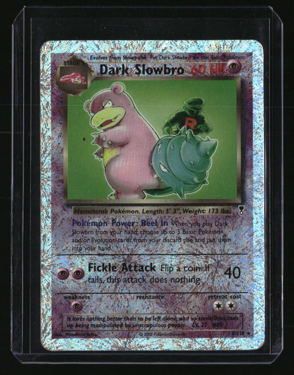 Legendary Collection  #008/110 Dark Slowbro Reverse Holo