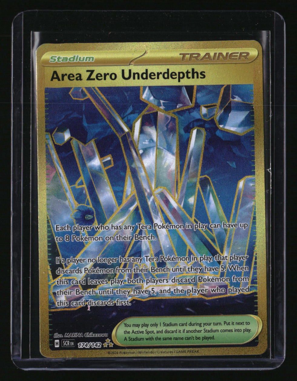 Area Zero Underdepths Hyper Rare Stellar Crown 174/142