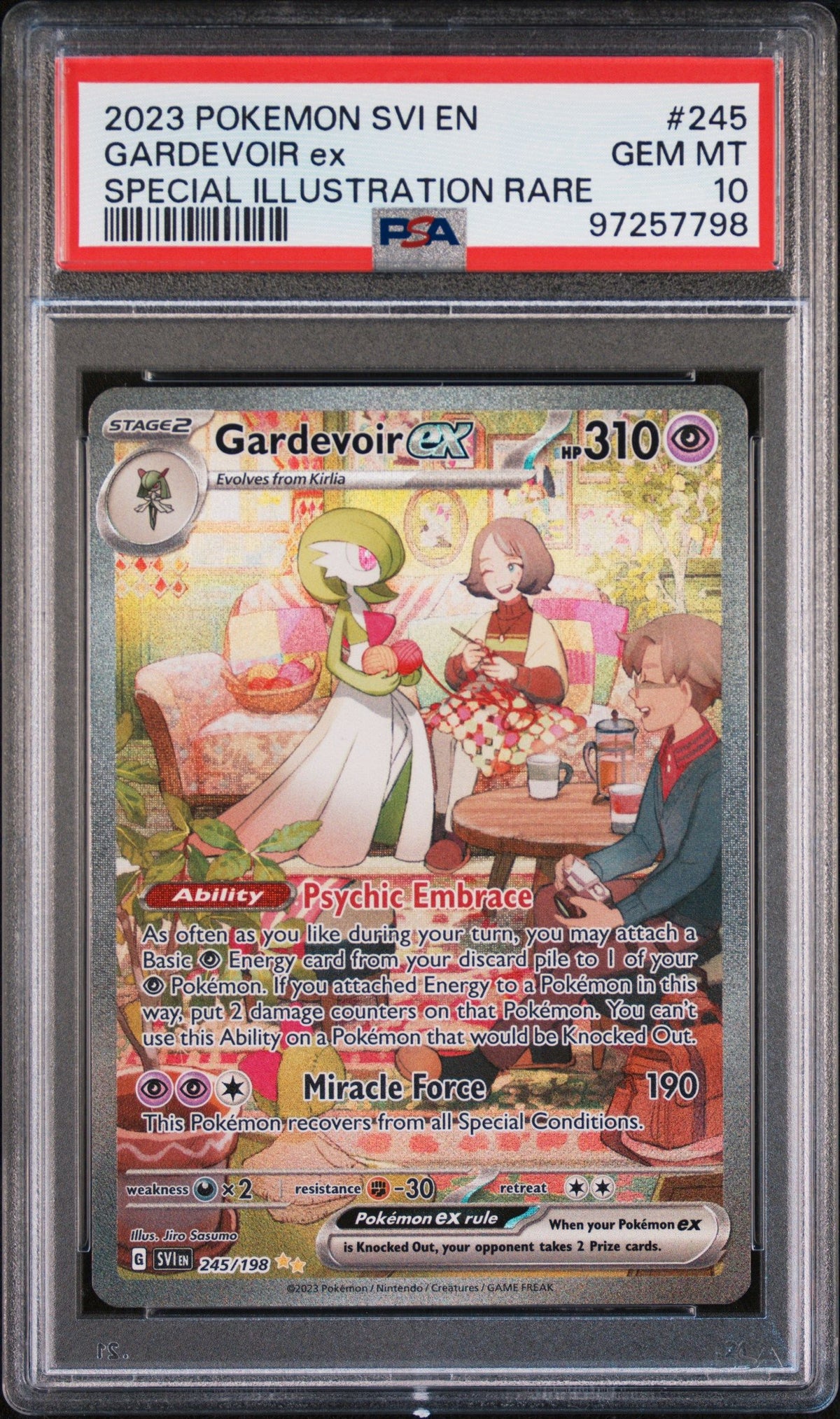 2023 Pokemon Gardevoir Ex Special Illustration Rare PSA 10 97257798