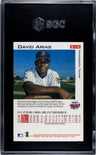 1997 Fleer #512 David Arias SGC 9