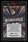 2022 Leaf Metal Caden Clark Wonderkid Autographs Prismatic Blue #/25