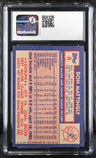 Don Mattingly CGC 8