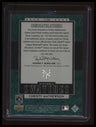 2003 SP Legendary Cuts Christy Mathewson Historic Swatches Green #/250