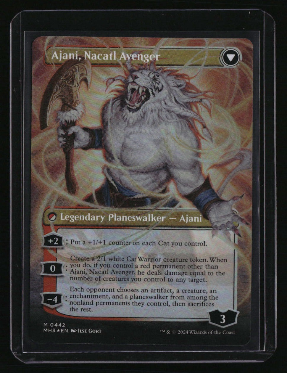 Modern Horizons 3 Ajani, Nacatl Pariah (Borderless) Foil