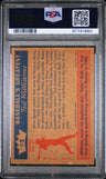 1959 Fleer Ted Williams Ted'S Idol-Babe Ruth PSA 4