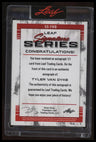 2022 Leaf Signature Series - Autographs Green Tyler Van Dyke