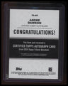 2024 Topps Tribute Andre Dawson Tribute Autographs Red #/10