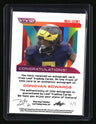 2023 Leaf Vivid Donovan Edwards Autographs Prismatic Teal #/1