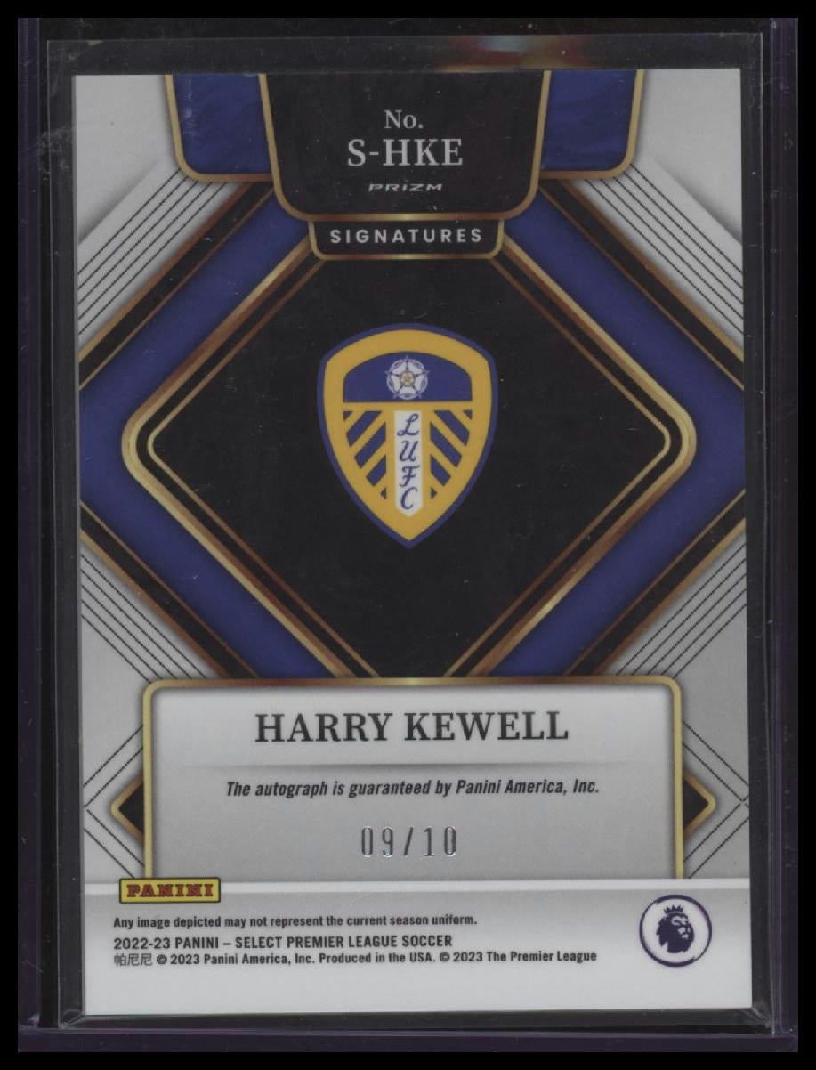 2022-23 Panini Select Premier League Harry Kewell Signatures Gold #/10