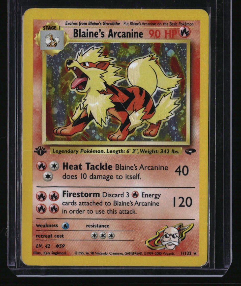 Gym Challenge Blaine&#39;s Arcanine