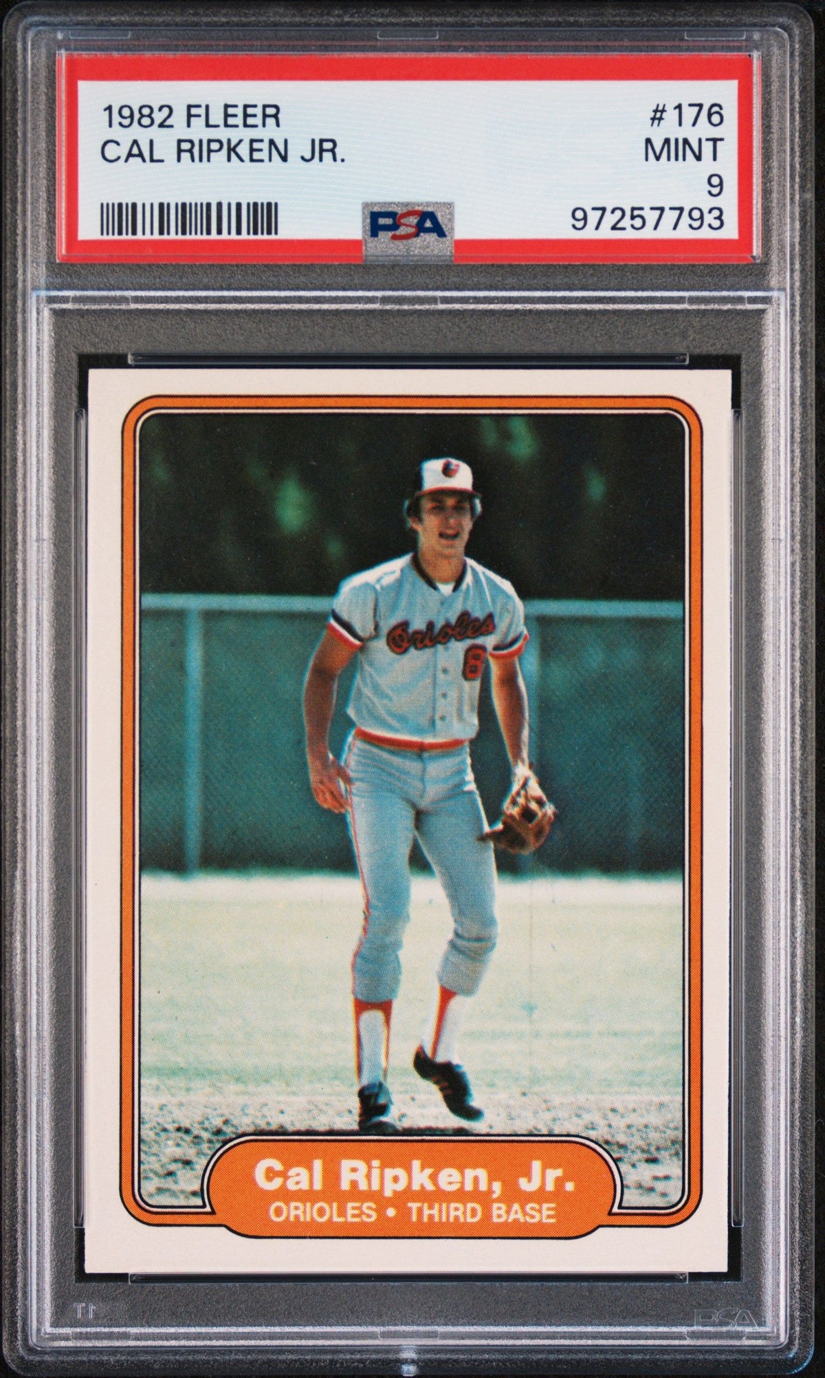 1982 Fleer Cal Ripken Jr. PSA 9