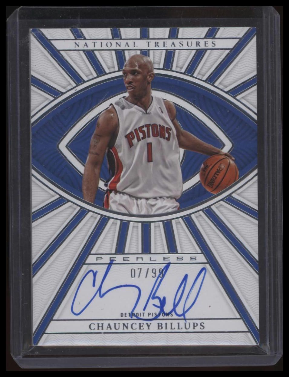 2022-23 Panini National Treasures Chauncey Billups Peerless Signatures #/99