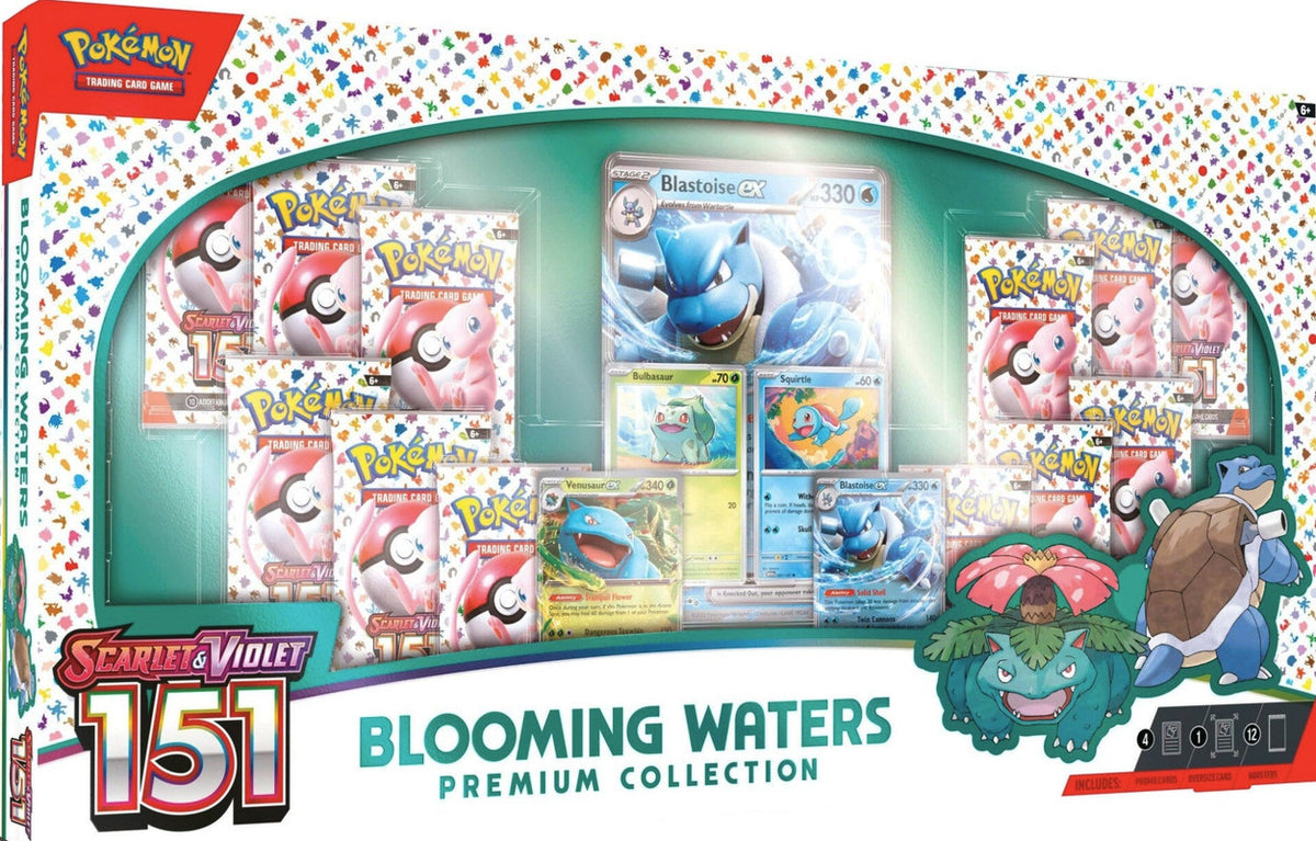 Pokemon TCG: Scarlet and Violet - 151 Blooming Waters Premium Collection Box (PRE-ORDER)