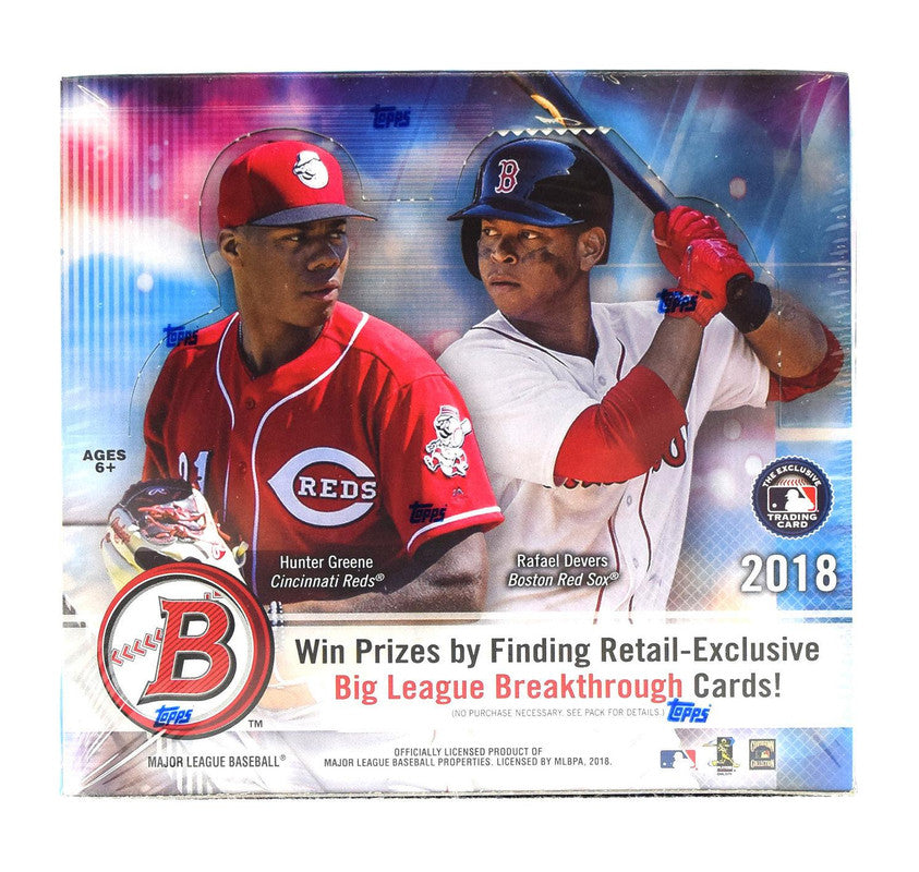 2018 Bowman Baseball Retail Box