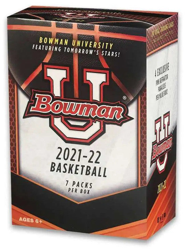 2021/22 Topps Bowman University Basketball Blaster Box