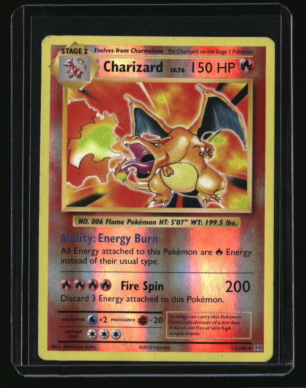 XY - Evolutions Charizard Reverse Holo MP 10001899