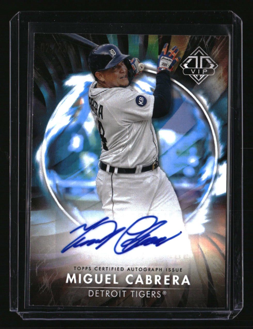 2023 Topps Transcendent Collection Miguel Cabrera VIP Autograph #/23