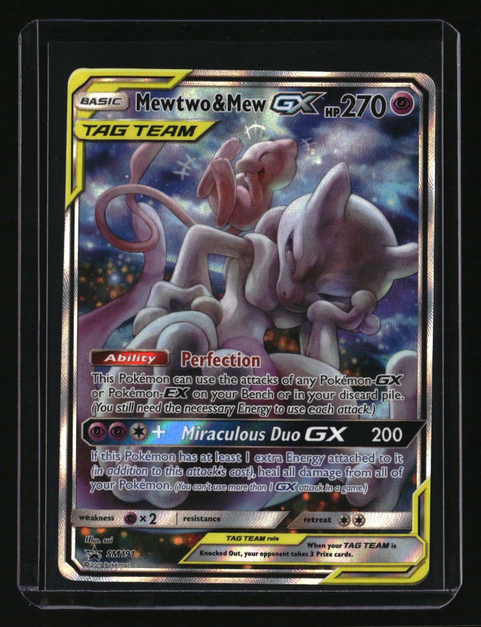 SM Promos Mewtwo &amp; Mew GX 10001913