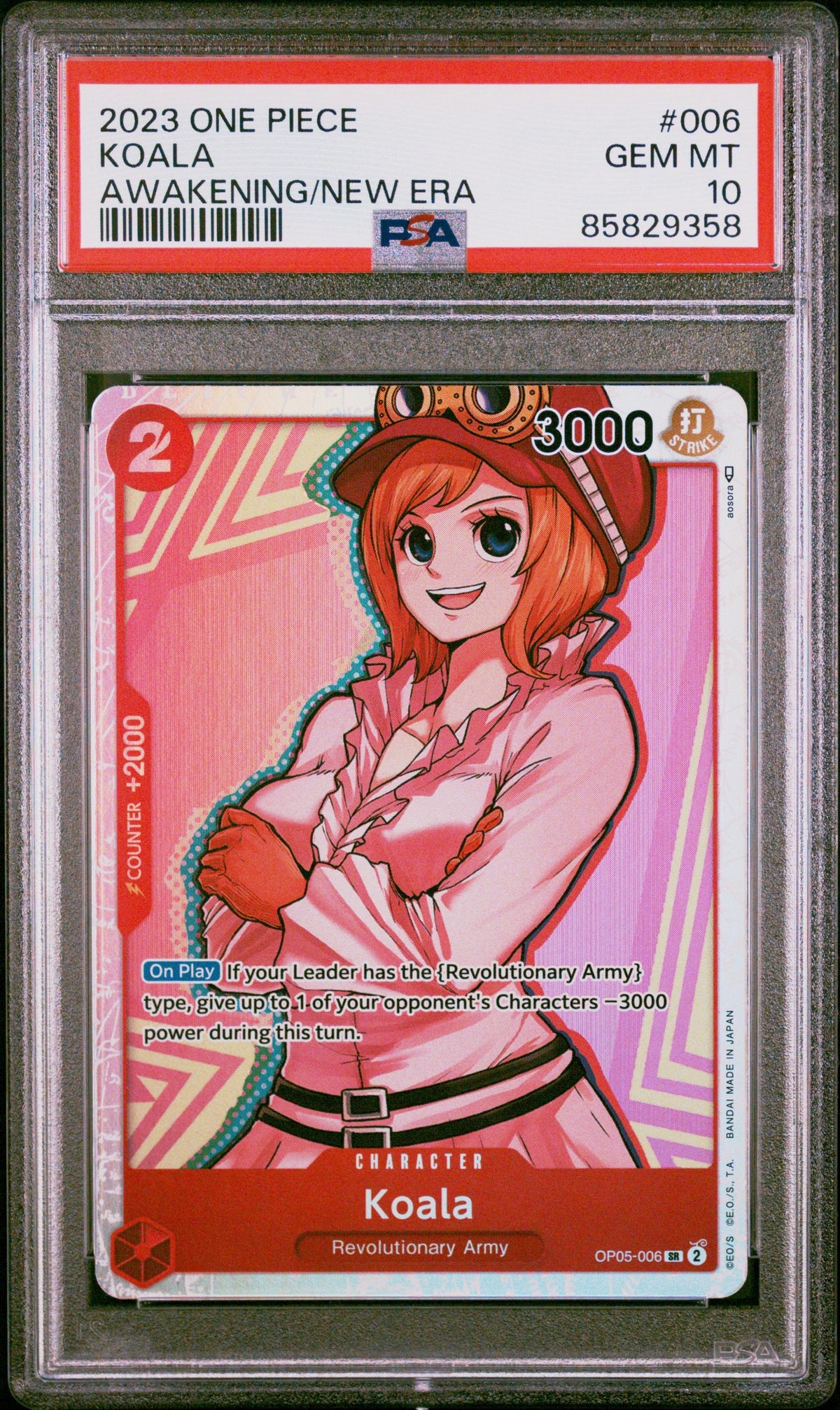 2023 One Piece Awakening Of The New Era Koala PSA 10 85829358