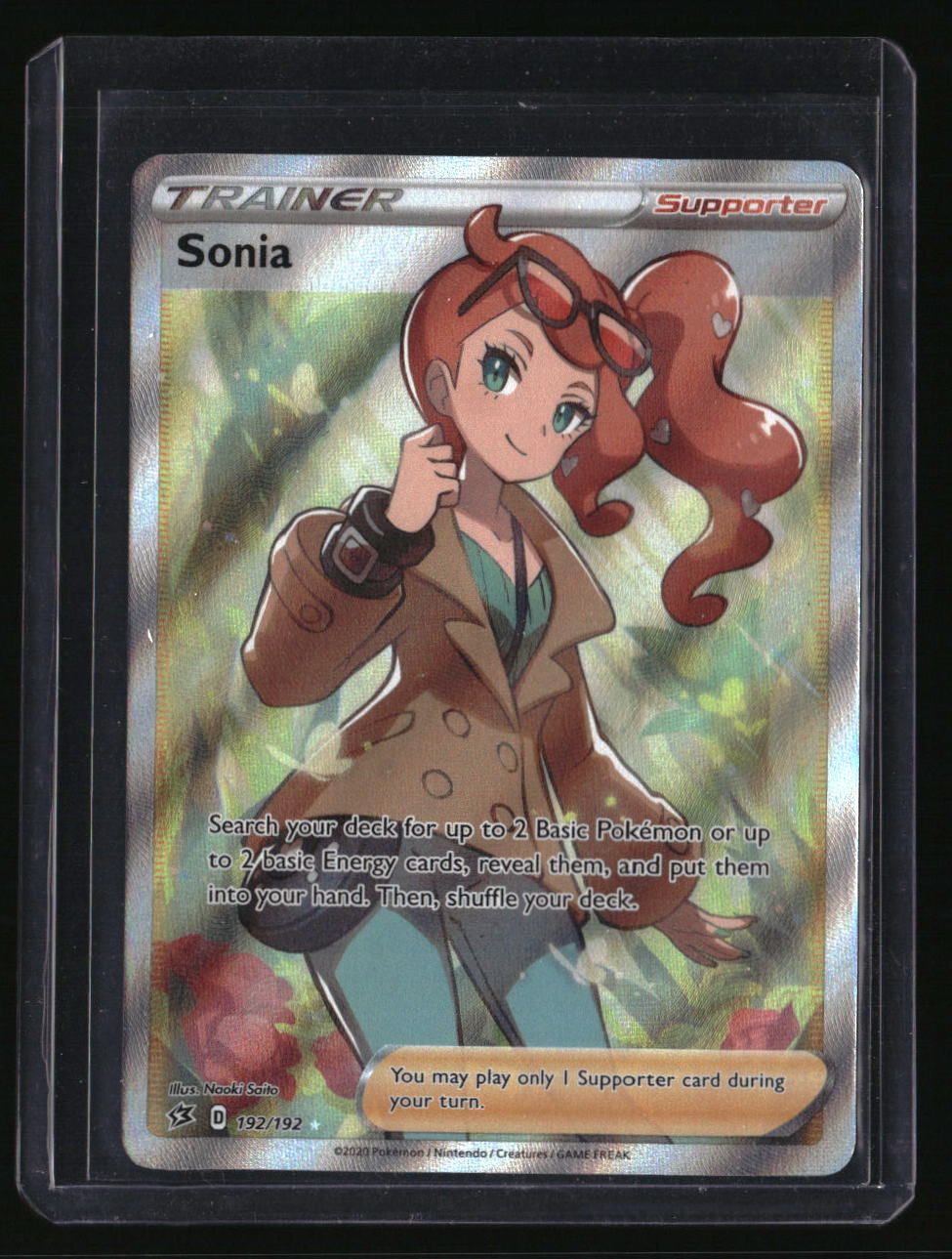 SWSH02: Rebel Clash Sonia (Full Art)