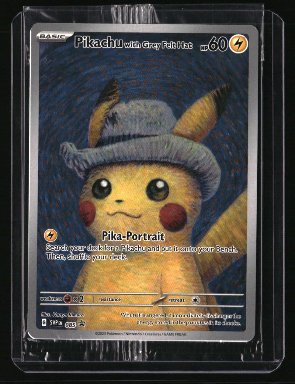 SV: Scarlet &amp; Violet Promo Cards Pikachu with Grey Felt Hat Sealed 10001249