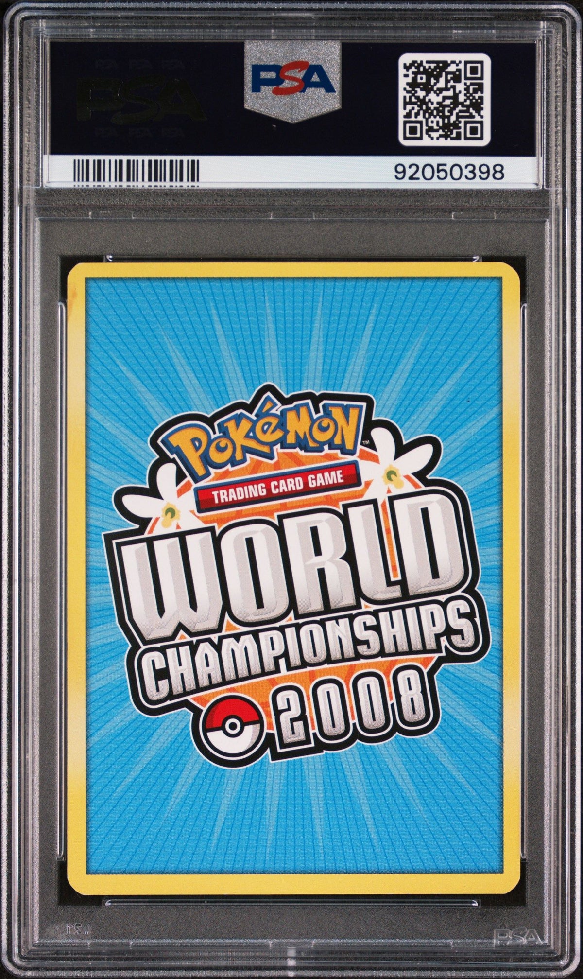 2008 Pokemon World Championships Promo Mew-Gold Star World Champs-Empotech PSA 8