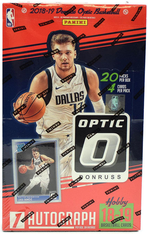 2018/19 Panini Donruss Optic Basketball Hobby Box