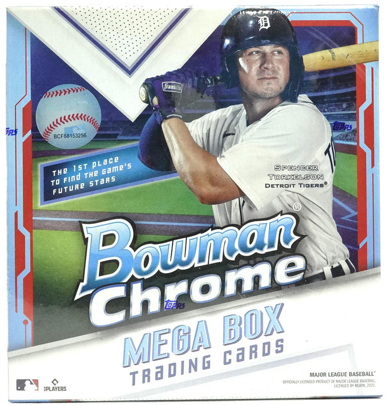 2021 Bowman Chrome Baseball Mega Box